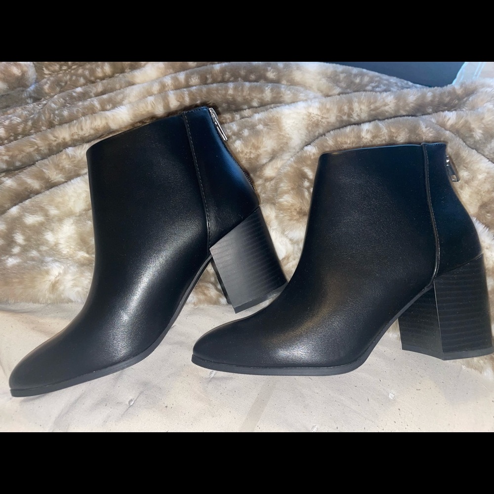 Black Ankle Booties New in Box!